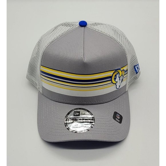 New Era 9FORTY Los Angeles Rams Latitude A-Frame Snapback Hat - Picture 1 of 5